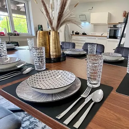 Apartmán Uniqe I Stilvolle 115qm I Terrasse I Bbq *