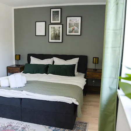 Apartmán Uniqe I Stilvolle 115qm I Terrasse I Bbq